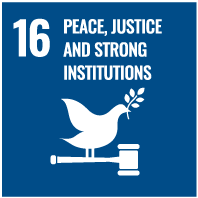 PEACE,JUSTICE AND STRONG INSTITUTIONS